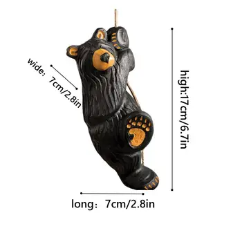  Kip životinjskih Figura u biljka lonac Minijaturne Ukras Obrt Iz Tar. Medvjed Mačka Zec Skulptura Za uređenje doma Vrt