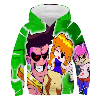  Nova odjeća s 3D ispis u petak navečer Фанкин Majica Muška ulica odjeća Harajuku Dječje igre Anime Pulover velike veličine Dječje majica