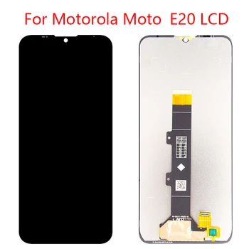  Originalni test 6,5 inča pogodan za Motorola Moto E20 LCD osjetljiv na dodir digitalizator sklop odgovara za Moto E20 LCD zaslon XT2155 XT2155-1