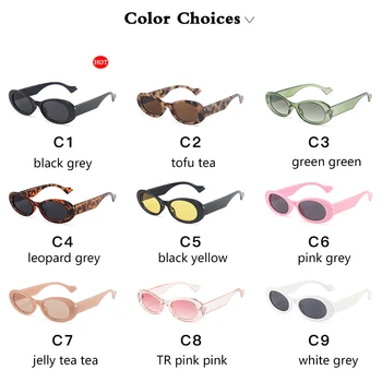  LongKeeper Trend 2021 Ovalni Sunčane Naočale Ženska Moda Vintage Naočale Steampunk Retro Sunčane Naočale Muške, Ženske Naočale Gafas De Sol