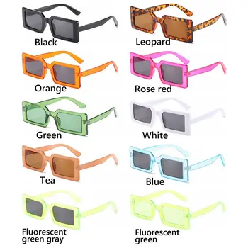  1PC Seksi Trg Sunčane Naočale u uskim okvirima Klasicni Mali Pravokutni Sunčane Naočale su Unisex Naočale Za Vožnju Ribolov UV400 Nijanse